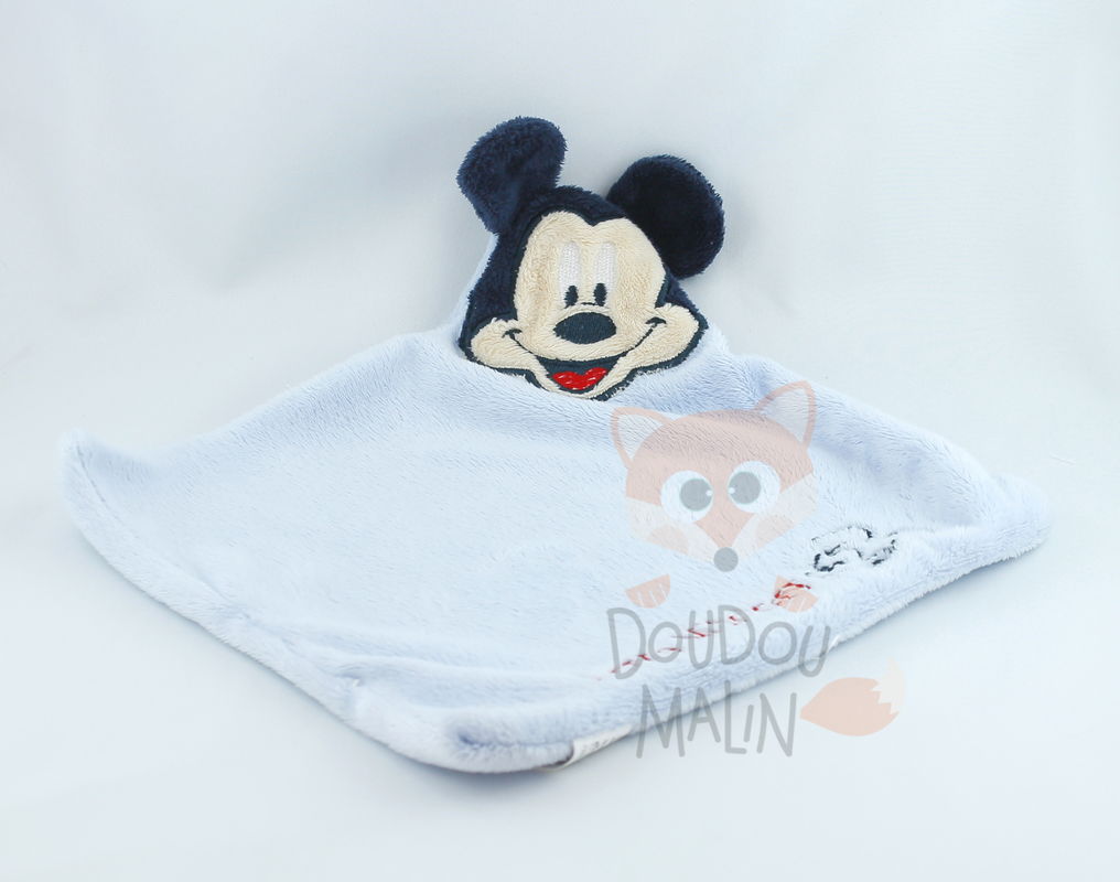 baby comforter love mickey blue 